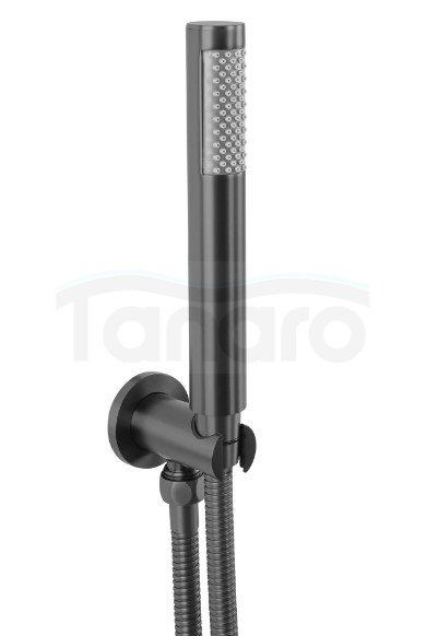 REA - Zestaw natryskowy podtynkowy z termostatem LUNGO Tytan + BOX