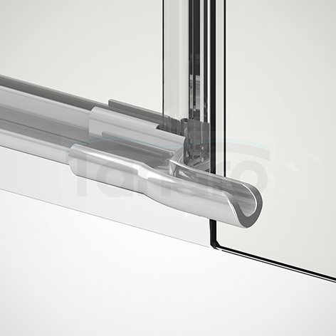 NEW-TRENDY drzwi prysznicowe wnękowe pojedyńcze REFLEXA Rozmiary 80-140cm