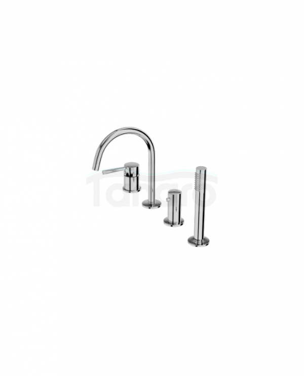 LAVITA Bateria wannowa 4- otworowa Orion Chrome 