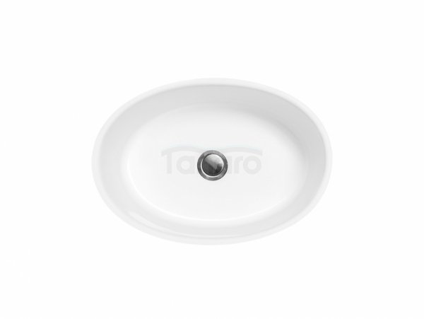 BESCO Uniqa Matt Biała wolnostojąca + kilk-klak chrom 32 x 46 x 84 #UMMB-U-WO