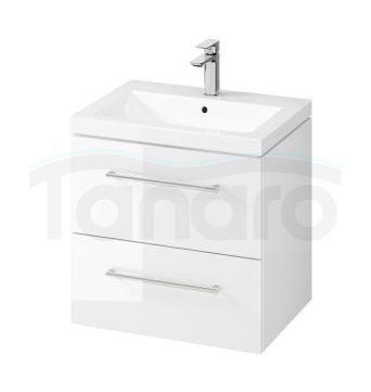 CERSANIT - Set C434 LARGA COMO 60 biały (szafka LARGA + umywalka COMO)  S801-574