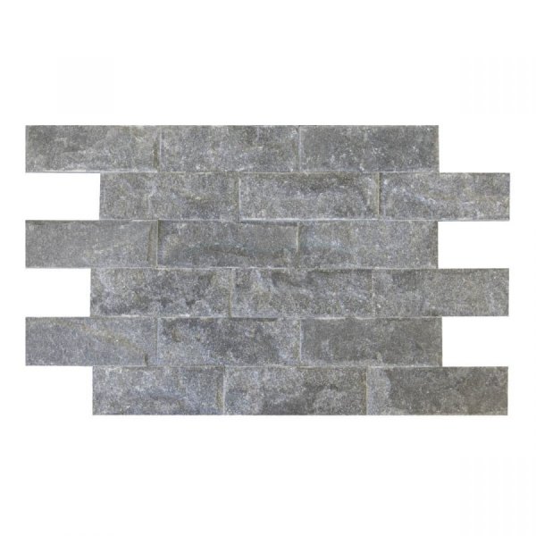 CAPITILE  - Płytka kamienna Black C. Brick - marmur Crystal Black naturalny 30x10x1,5 cm /opakowanie 0,66m2/