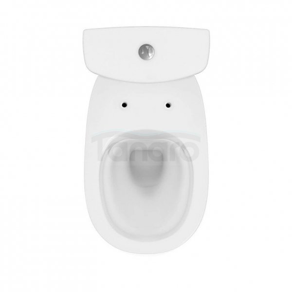 CERSANIT - WC kompakt 659 ARTECO CleanOn 010 new 3/5 z deską polipropylenową wolnoopadającą  K667-069