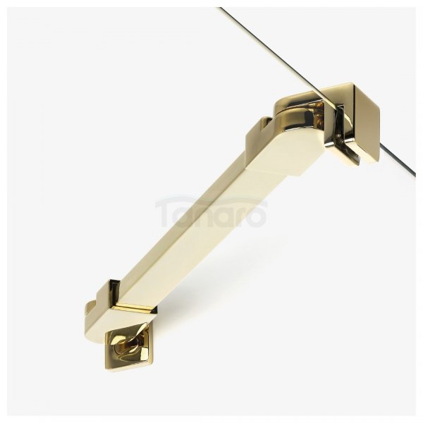 NEW TRENDY Drzwi wnękowe NESTA LIGHT GOLD 1D L 100x200 czyste 6mm Active Shield 2.0 D-0911A