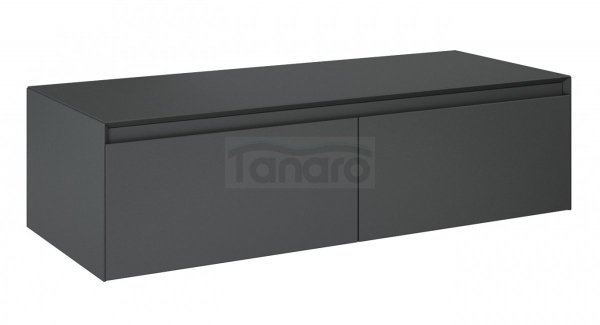 ELITA SZAFKA KOMODA SPLIT SLIM 120 2S ANTHRACITE MATT Z BLATEM PDW 168947/RE081204056010