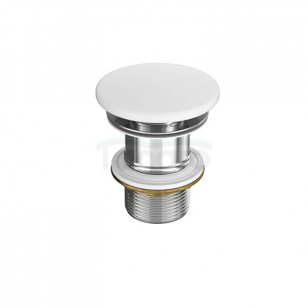 CERSANIT - Ceramiczny korek do umywalek bez przelewu - eurowhite  K11-2376