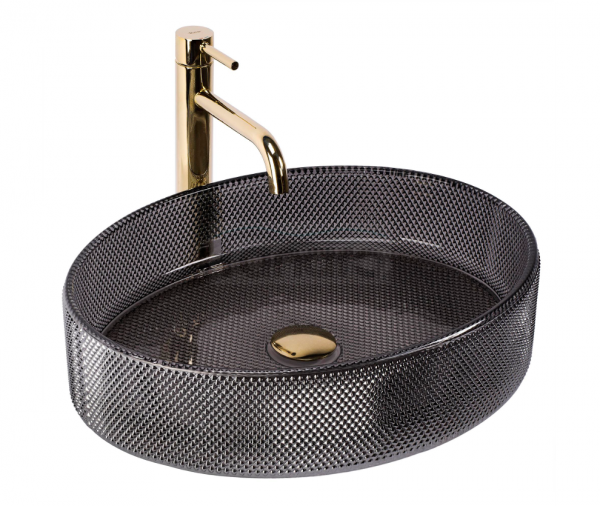 REA Umywalka nablatowa REA Mirella Black