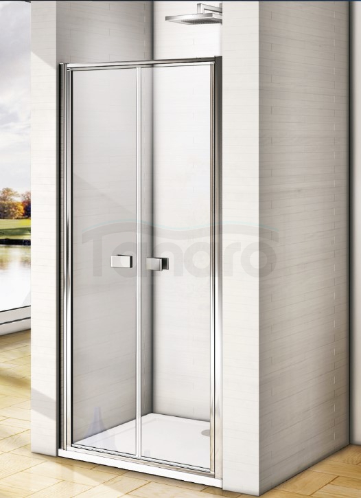 WANA - Drzwi prysznicowe wahadłowe MELOS Easy Clean