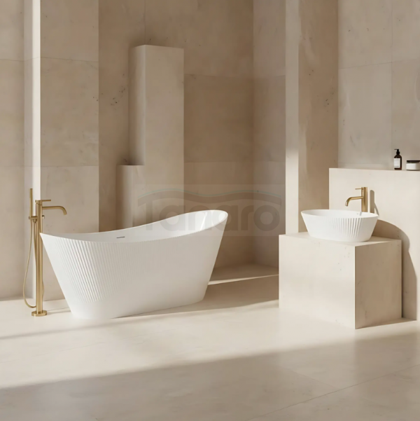 REA - Wanna Akrylowa Wolnostojąca ryflowana ATENA 170