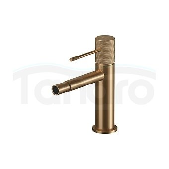 CERSANIT - Bateria bidetowa sztorcowa ZEN by Cersanit miedź szczotkowana  S951-799