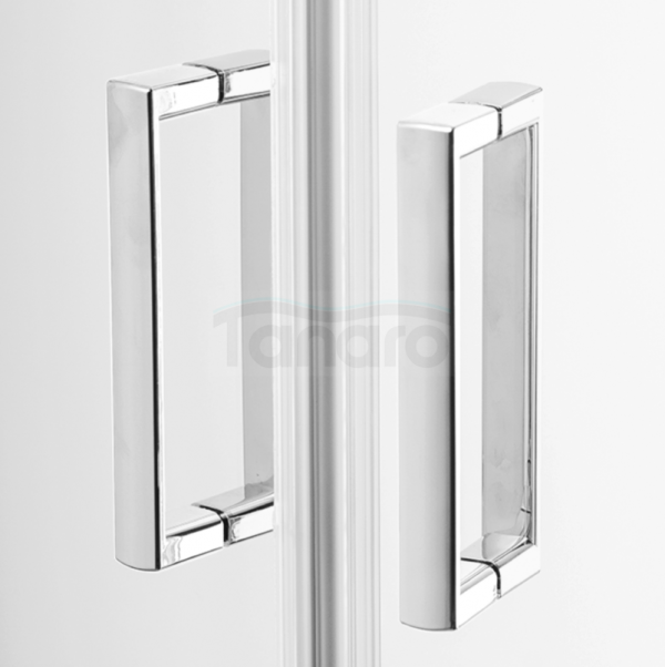 NEW TRENDY Kabina prysznicowa, półokrągła, R55 SUVIA z brodzikiem 80x80x201 ZS-0013