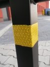 Blokada Parkingowa na kłódkę drogowa jeż słupek