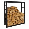 Stojak duży 100 cm kosz na drewno drzewo kominkowe MetalFab R100