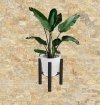 Stojak kwiaty loft kwietnik 20 cm podstawka MetalFab