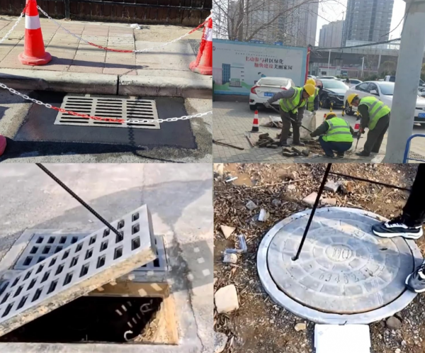 Hak do studzienek kanalizacyjnych pokryw włazu 100 cm HS MetalFab
