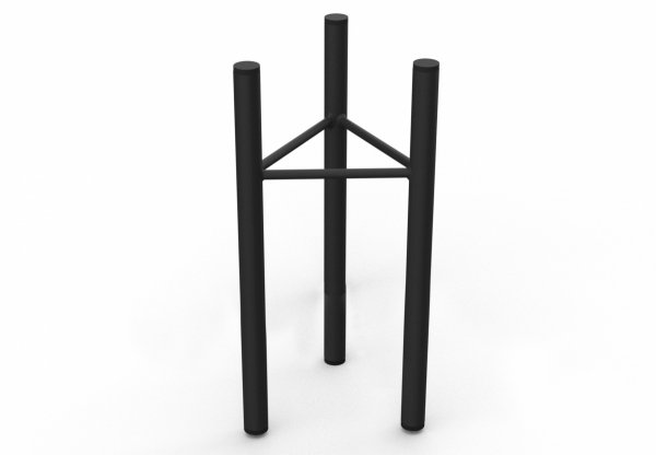 Stojak kwiaty loft kwietnik 40 cm podstawka MetalFab 