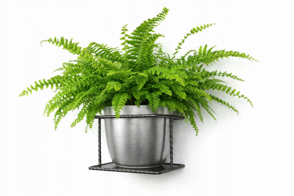 Kwietnik ścienny metalowy do ściany podstawka na kwiaty K1 MetalFab