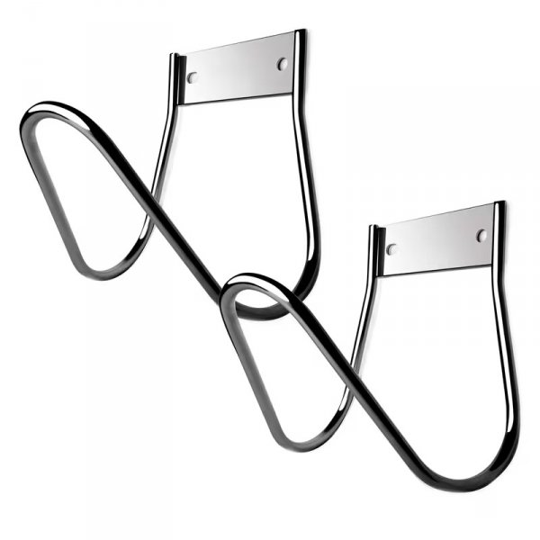 Wieszak nierdzewny na wąż ogrodowy INOX – solidny uchwyt ścienny