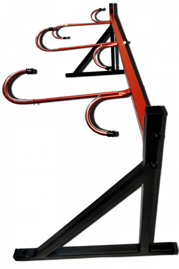 Wieszak na rowery ścienny na 3-6 rowerów rowery WS MetalFab