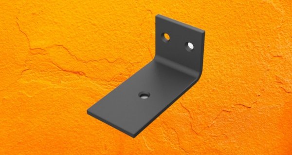 Wspornik Półki loft pod Półkę 30 cm Wieszak Uchwyt 50MM