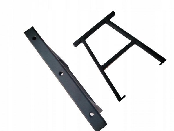 Nogi ławki 2 sztuki komplet ogrodowe Simple MetalFab