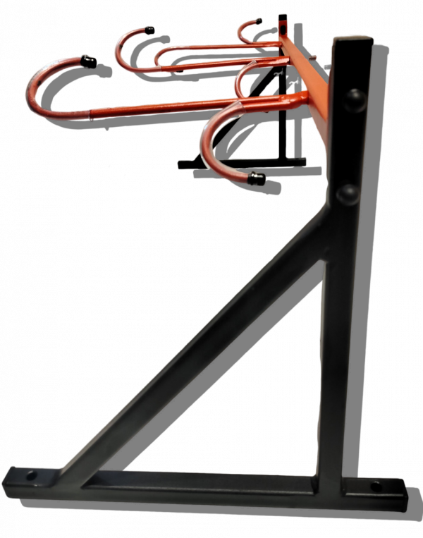 Wieszak na rowery ścienny na 3-6 rowerów rowery WS MetalFab