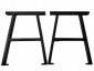 Nogi ławki 2 sztuki komplet ogrodowe Simple MetalFab 