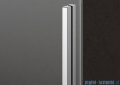 Kermi Nica wejście narożne, jedna połowa, prawa, szkło przezroczyste KermiClean, profil srebro 120cm NIC2R12020VPK