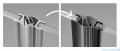 Radaway Nes Black KDJ B kabina 80x75 lewa przejrzyste 10025080-54-01L/10039075-01-01