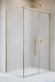 Radaway Idea 8 Kdj Brushed Gold kabina 100x110cm prawa szczotkowane złoto 10340520-99-01R/10350453-01-01/10360110-01-01L