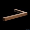 Radaway Furo SL Brushed Copper kabina Walk-in 120x200cm prawa szczotkowana miedź 10306638-93-01R/10110594-01-01