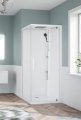 Novellini Glax 1 2.0 kabina standard 80x80 prawa biała G21GF80DTF-1UU