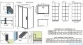 Radaway Idea Black Kdj Factory kabina prysznicowa 150x100 lewa czarny mat/szkło przejrzyste 387045-54-55L/387052-54-55R