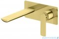 Kohlman Experience Brushed Gold bateria umywalkowa podtynkowa złoto szczotkowane QW185EGDB