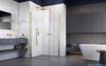 Radaway Nes KDD I Brushed Gold kabina 100x90 szczotkowane złoto 10021100-99-01L/10021090-99-01R
