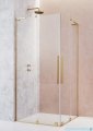 Radaway Furo SL Gold KDD kabina 120x90cm złoty połysk/szkło przejrzyste 10305120-09-01L/10305090-09-01R