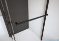 Radaway Essenza 8 Black Ptj kabina pięciokątna 90x80cm lewa czarny mat/szkło przejrzyste 10490000-54-01L/10490600-01-01