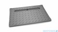 Radaway brodzik podpłytkowy z odpływem liniowym Steel na dłuższym boku 169x79cm 5DLA1708A,5R115S,5SL1
