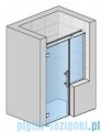 SanSwiss Pur PU31P Drzwi lewe wymiary specjalne do 160cm pas satynowy PU31PGSM21051