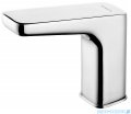 Deante Hiacynt bateria umywalkowa bezdotykowa bez regulacji temperatury z zasilaczem 230/6V chrom BQH 028V