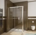 Radaway Premium Plus DWJ+S kabina prysznicowa 120x90cm szkło fabric