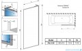 Radaway Modo F SL PNJ II parawan nawannowy 80cm prawy chrom połysk/przejrzyste 10406080-01-01R