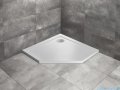 Radaway Doros Pt Stone brodzik pięciokątny 100x100x5cm biały SDRPT1010-01-04S