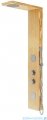 Corsan Balti panel prysznicowy z termostatem chrom drewno bambusowe B-001TCH