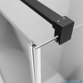 Radaway Nes Black Dwd II drzwi wnękowe 170cm W1 czarny mat/szkło przejrzyste 10037103-54-01/10041067-54-01 