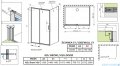 Radaway Premium Pro Kdj kabina 150x75cm lewa szkło przejrzyste 1015150-01-01L/1016075-01-01
