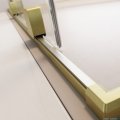 Radaway Furo Kdj Brushed Gold kabina 100x70cm prawa szczotkowane złoto 10104522-99-01R/10110480-01-01/10113070-01-01