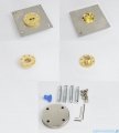 Corsan Trino Bateria wannowa wolnostojąca czarna CMB7159BL