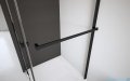 Radaway Modo New Black III kabina Walk-in 120x80x200 Factory czarny mat/szkło przejrzyste 389124-54-55/389084-54-55/389000-54