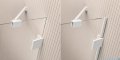Radaway Essenza Pro White Kdj kabina 120x100cm lewa szkło przejrzyste 10097120-04-01L/10098100-01-01